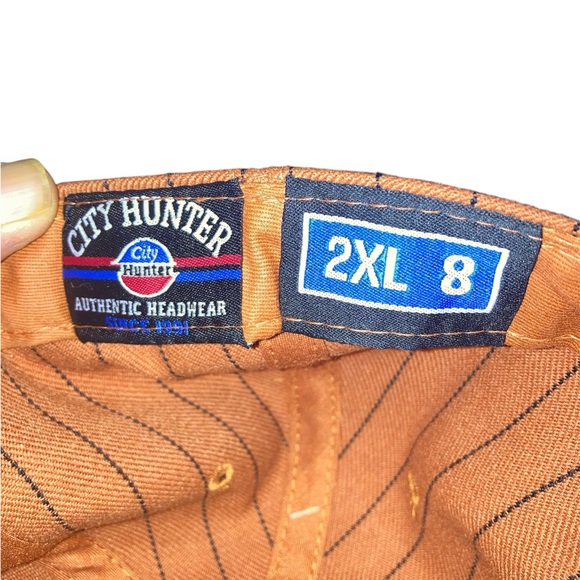 City Hunter, Atlantic City, New Jersey, cap  with pinstripes size 2XL 8 NWT - Picture 5 of 7